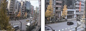 カラー撮影時